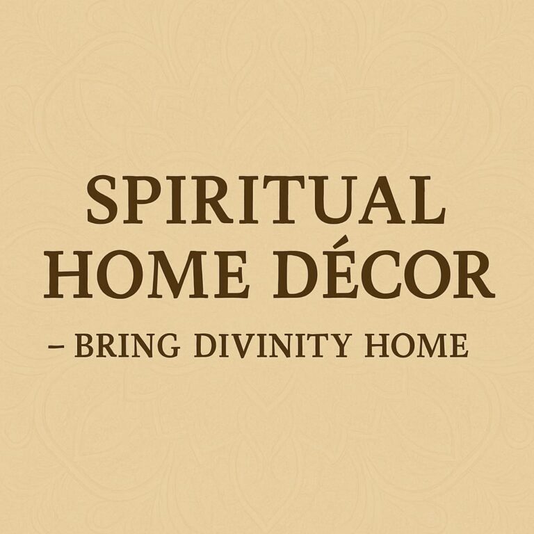 Home Temple & Spiritual Décor Collection