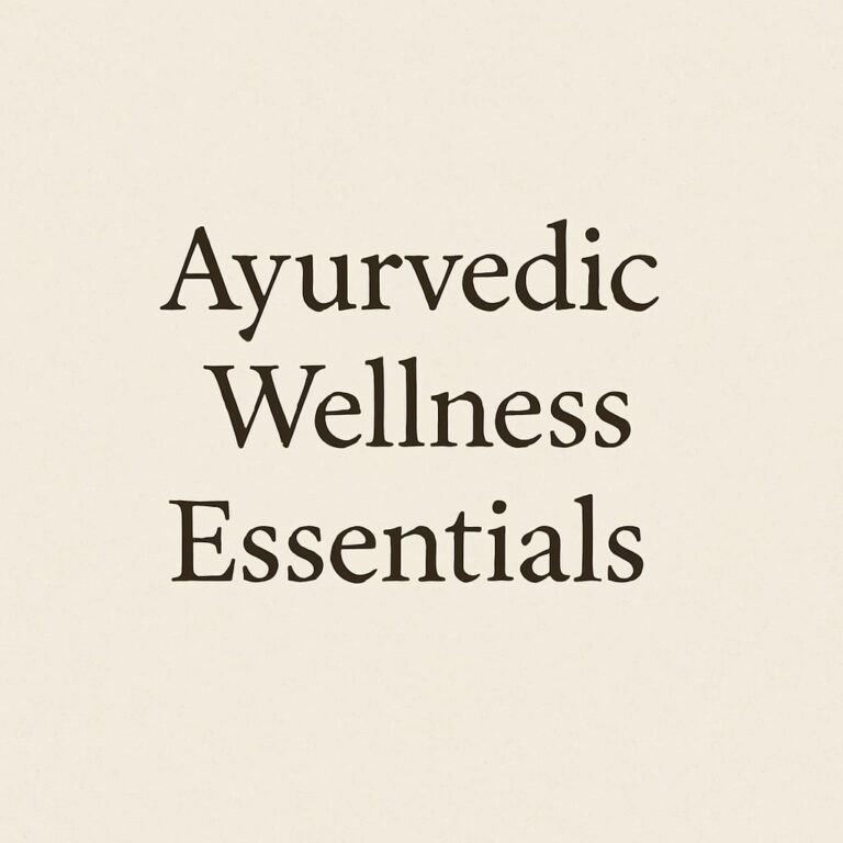 Balance Your Body with Ayurveda