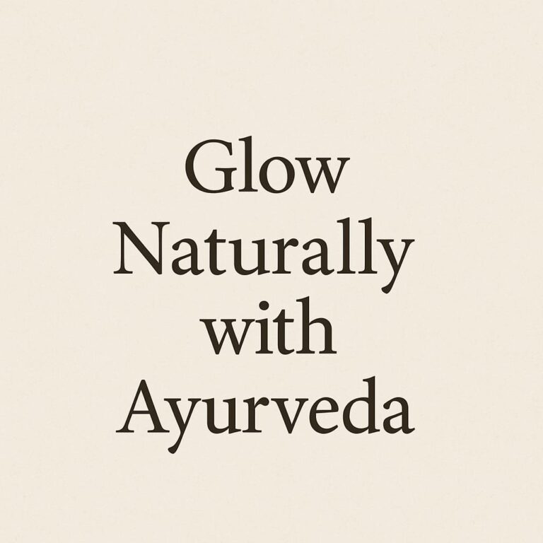 Kumkumadi & Beyond – Herbal Skincare Treasures