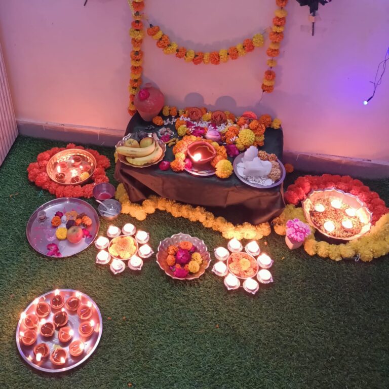 Divya Darshan – Lotus Holders & Diya Blessings